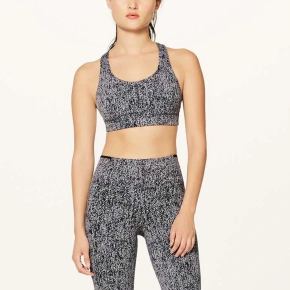 lululemon athletica Tops Lululemon Rack Pack Bra Sz Black